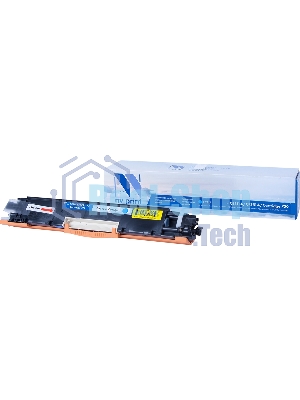 Картридж лазерный NVPrint совместимый HP CE311A/CF351A/Canon 729 Голубой для LaserJet Color Pro 100 M175a/M175nw/CP1025/CP1025nw/M176n/M177fw/Canon i-SENSYS LBP7010C/LBP7018С (1000k)