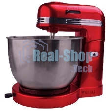 Миксер с чашей Kelli KL-5071 220-240 В, 50/60 Гц, 500 Вт 5 скоростных режимов Съемные насадки Насадка для замешивания теста Венчики для взбивания Съемная металлическая чаша: 3,5 л. Рычаг для смещения чаши Кнопка для наклона блока Миксер с чашей Kelli KL-5071 220-240 В, 50/60 Гц, 500 Вт 5 скоростных режимов Съемные насадки Насадка для замешивания теста Венчики для взбивания Съемная металлическая чаша: 3,5 л. Рычаг для смещения чаши Кнопка для наклона блока