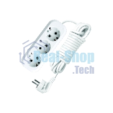 Удлинитель 3х5 м с заземл. 16А IP20 Е-303 АБС-пл. ПВС 3х1 UNIVersal 9631978