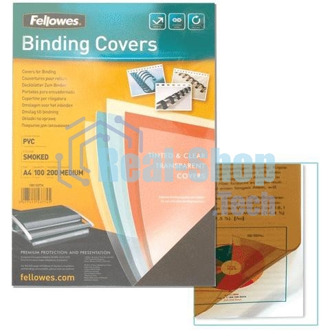 Обложки для переплета Lamirel LA-7868201, Transparent A4, PVC, прозрачные, 200 мкм, 100 шт