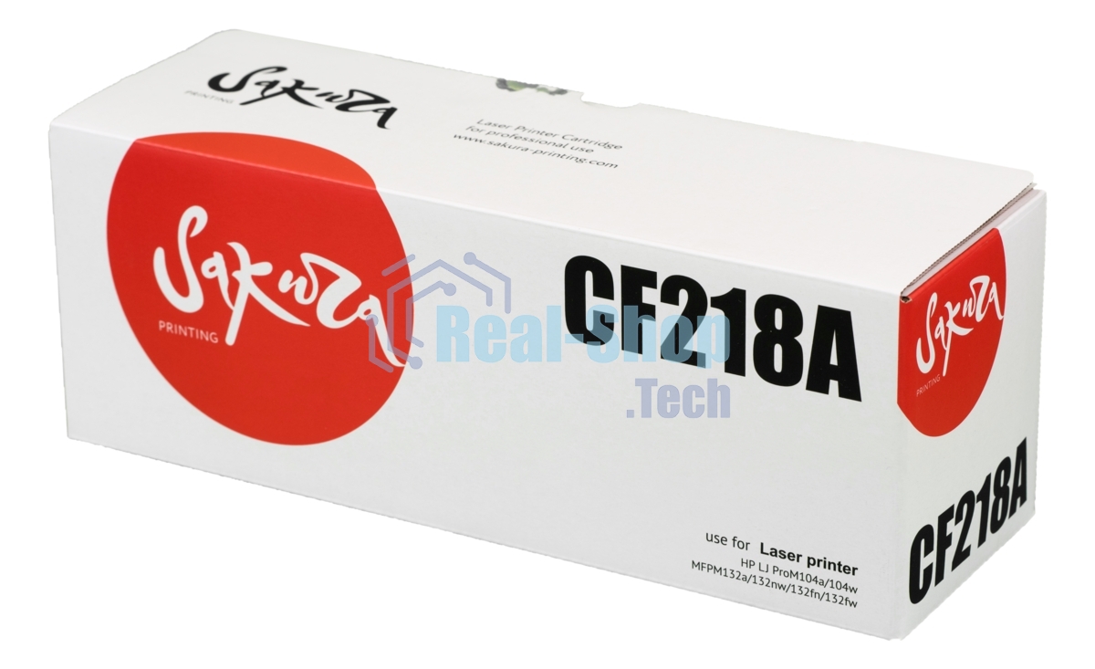 Картридж лазерный Sakura CF218A для HP LJ Pro m104a/m104w/m132a/m132fn/m132fw/m132nw, черный, 1 400 к.