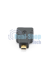 Переходник Gembird Переходник HDMI-microHDMI 19F/19M, золотые разъемы, пакет