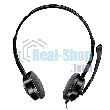 Гарнитура проводная мультимедийная с микрофоном SVEN AP-151MV, черный