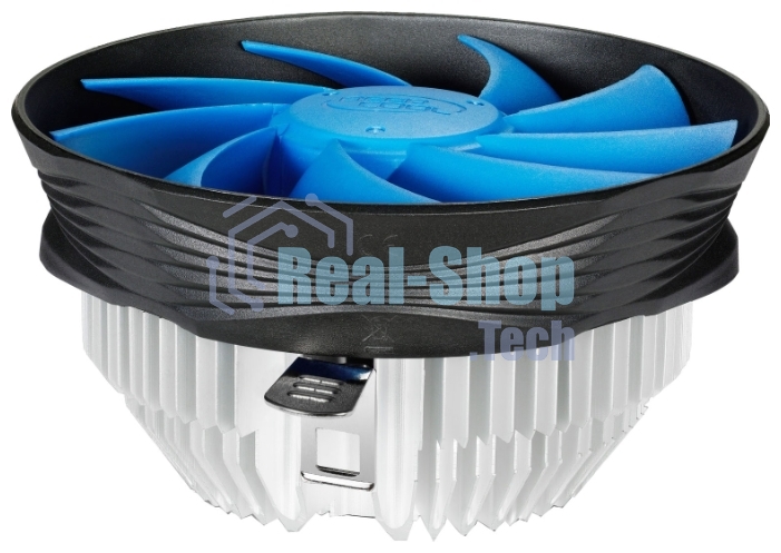 Кулер для процессора DEEPCOOL GAMMA ARCHER синий, 120 мм, алюминий, 1600 об/мин, 26.1 дБ, 3 pin, 95 Вт, 65.5 мм
