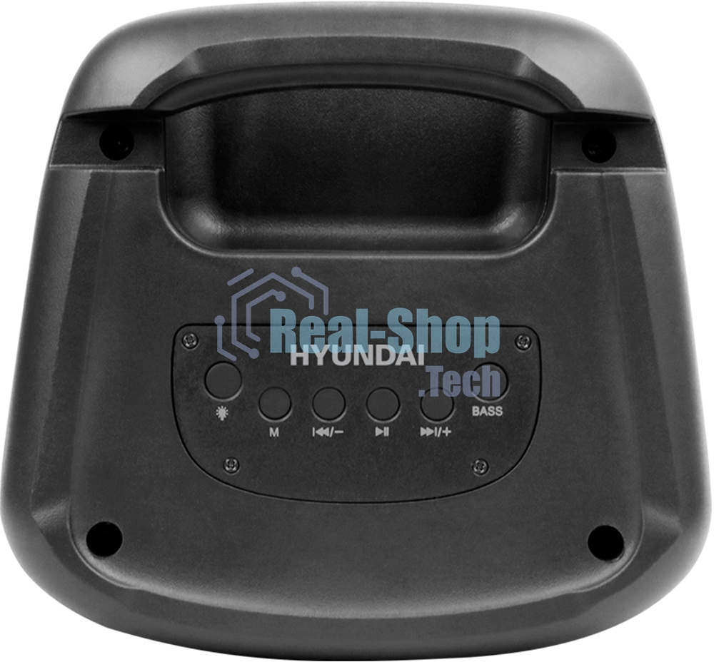 Минисистема Hyundai H-MC1230 черный 40Вт FM USB BT micro SD