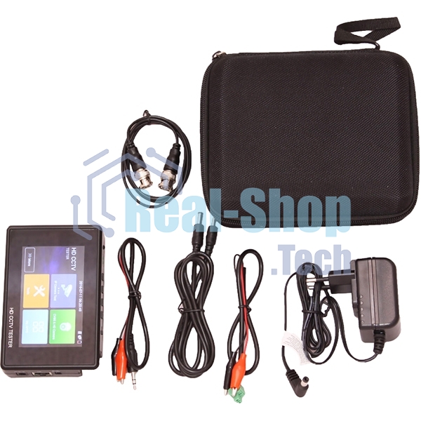 Универсальный наручный монитор-тестер Tezter TIP-H-4(Hand) AHD/CVI/TVI/CVBS и IP-видеосистем