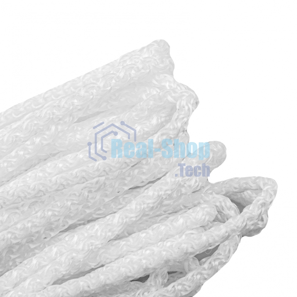 Шнур бельевой полипропиленовый с сердечником, 3 мм, L 15 м, белый, HomePalisad