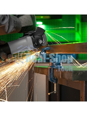 Тиски слесарные Сибртех, настольные, поворотные, ширина рабочих губок 50 мм, наковальня