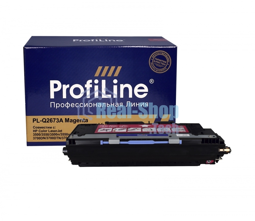 Картридж лазерный ProfiLine PL-Q2673A (№309A) для принтеров HP Color LaserJet 3500/3550/3500n/3550n/3700/3700N/3700DN/3700DTN/3700DTNS Magenta 4000 копий