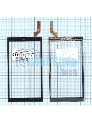 Сенсорное стекло (тачскрин) для HTC Desire 700, черное