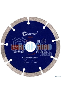 Диск отрезной алмазный сегментный CUTOP, 125 x1.9 x 8.0 x 22.2 мм 60-12519