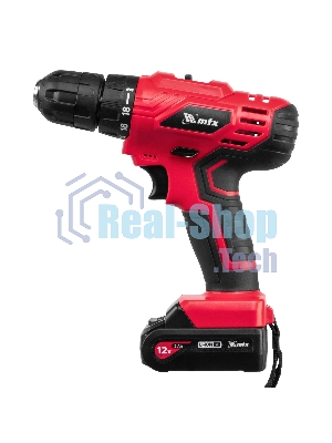 Дрель-шуруповерт MTX MCDL-12-02, 12 В, 2 Ач, 20 Нм, щеточный