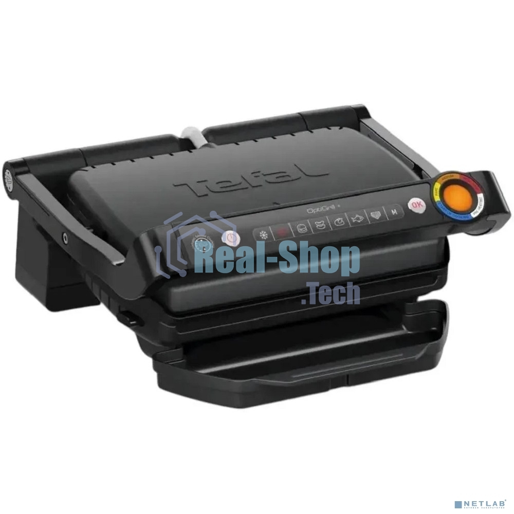 Гриль электрический Tefal Optigrill+ GC717810, черный