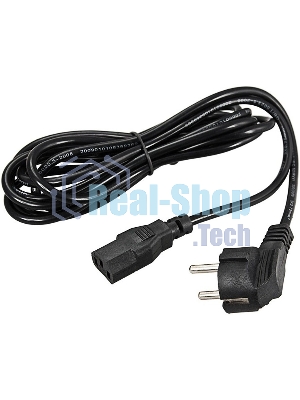 Шнур сетевой Rexant СЕЕ 7/7 (Schuko) – IEC 320 C13 3x1,0мм², длина 0,6м