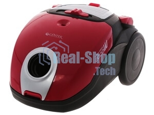 Пылесос Centek CT-2511 красный/черный, 400/2000 Вт, уборка сухая, пылесборник мешок, 2 л