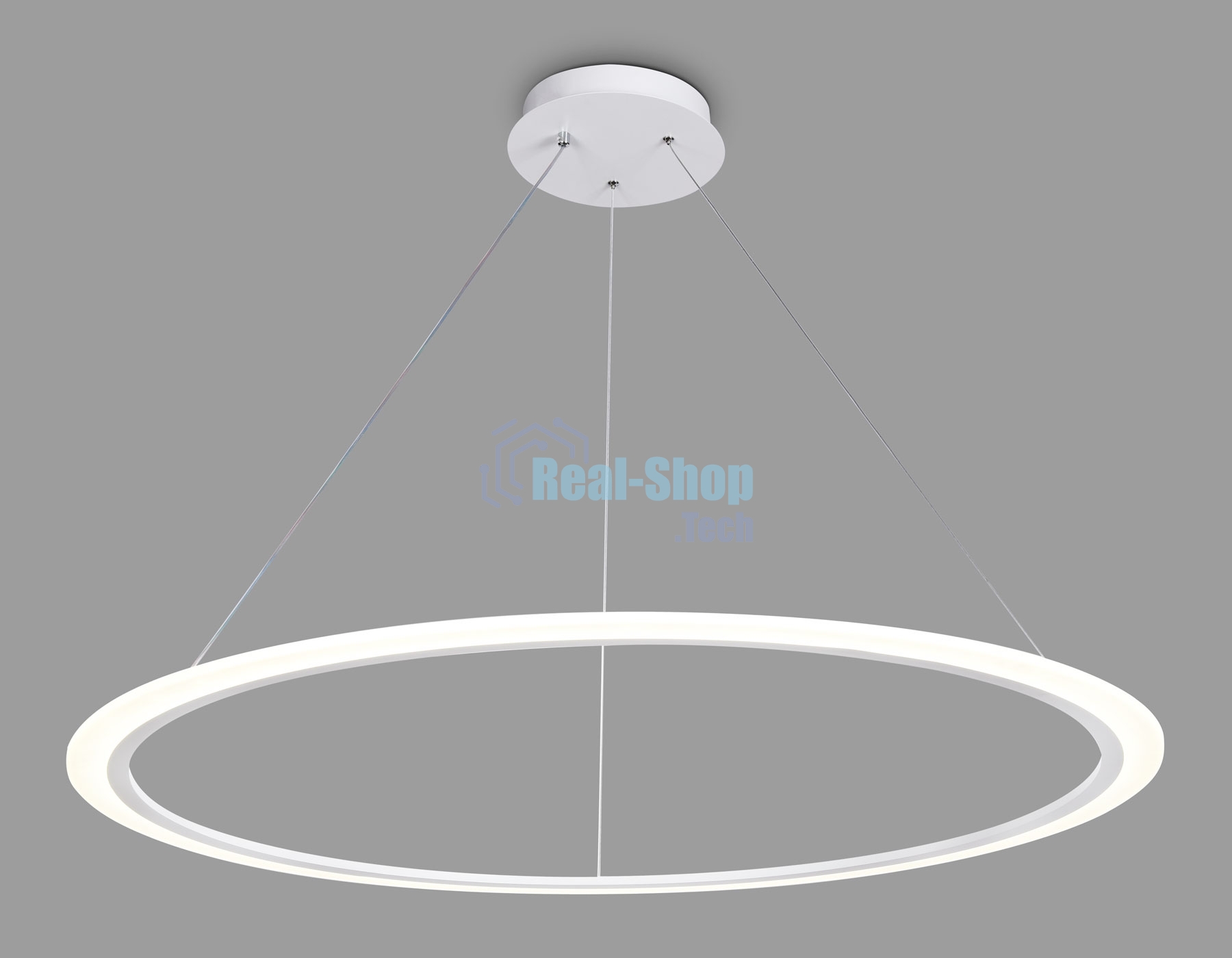 Светильник Ambrella light FA4351 WH белый 90W 3000K/4200K/6400K D960*770 (ПДУ РАДИО 2.4G)