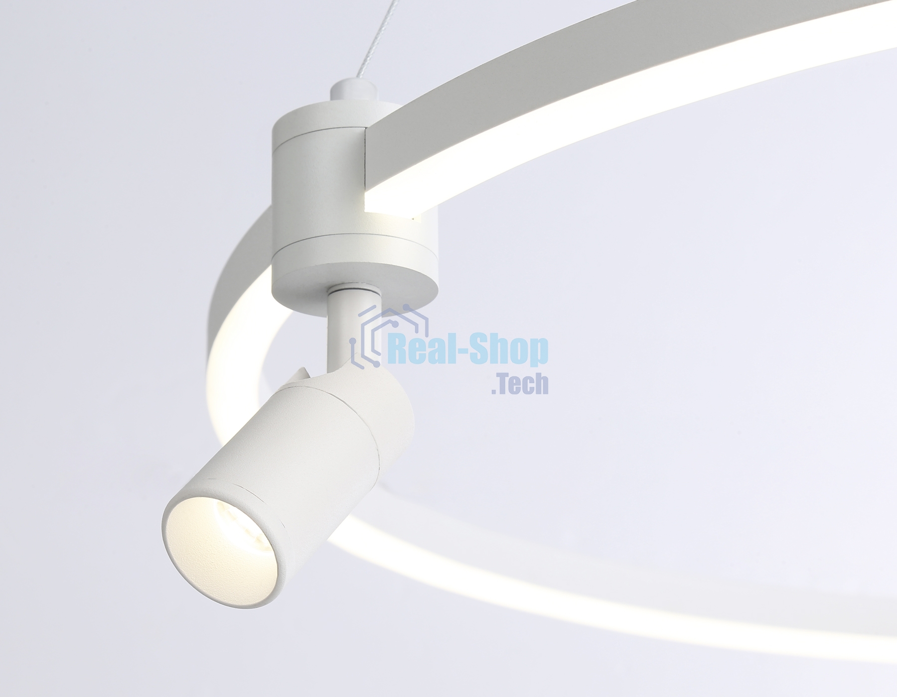 Светильник Ambrella light FL5292/1+3 WH белый 54W 3000K/4200K/6400K+4200K D600*1200 (ПДУ ИК)