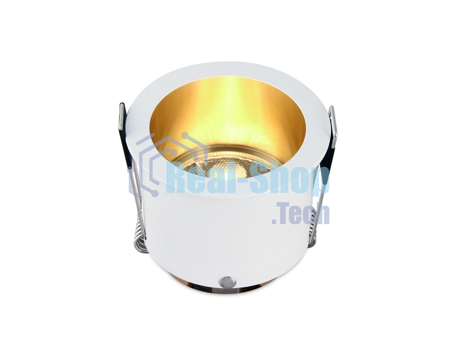 Светильник Ambrella light TN211 WH/GD белый/золото GU5.3 D68*57