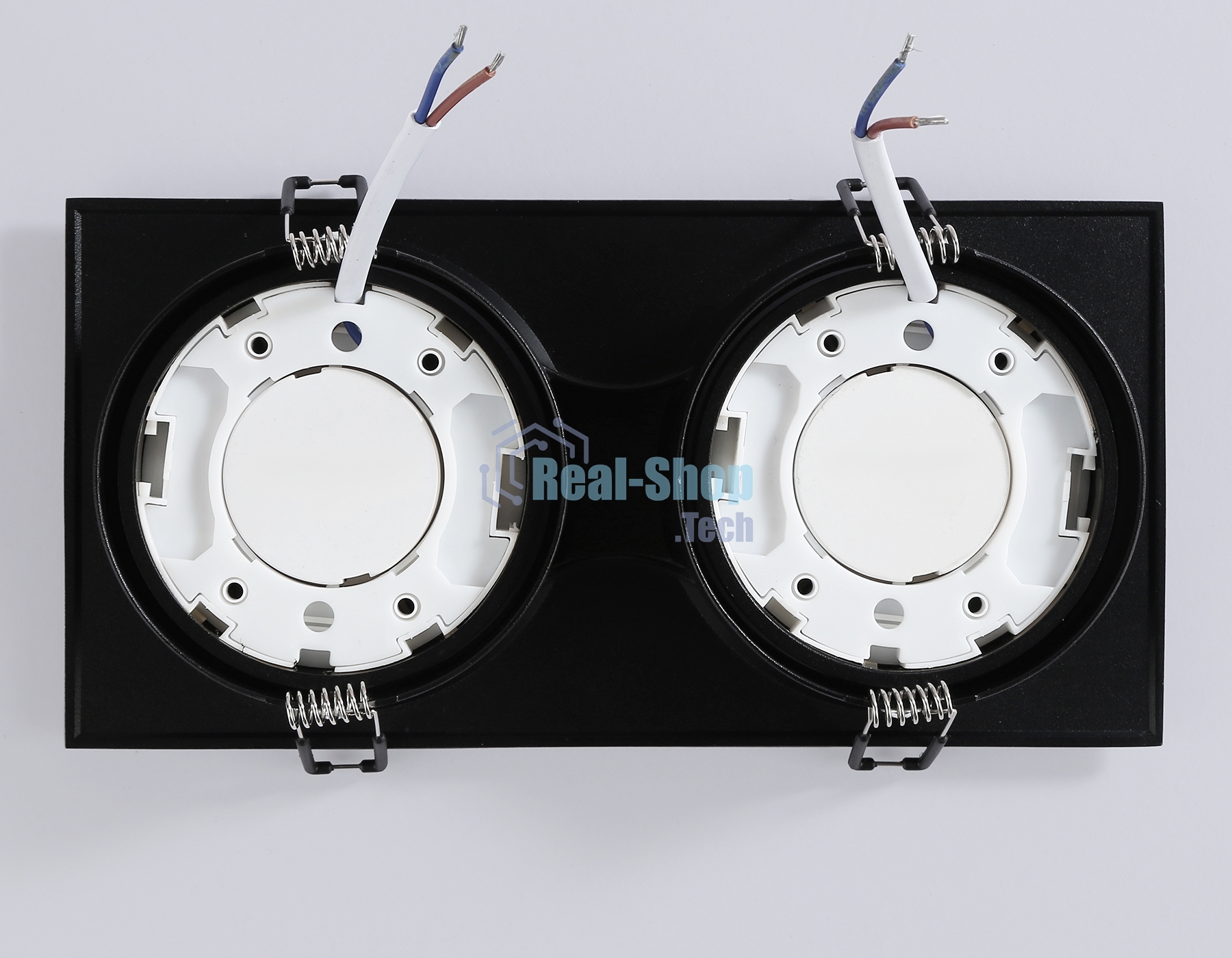 Светильник Ambrella light TN52235/2 BK черный IP20 GX53/2 220*110*44