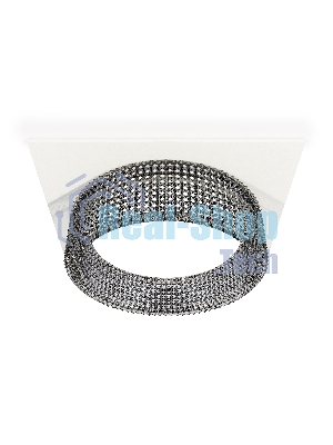 Комплект встраиваемого светильника Ambrella light XC8061031 SWH/BK белый песок/тонированный GX53 (C8061, N8484)