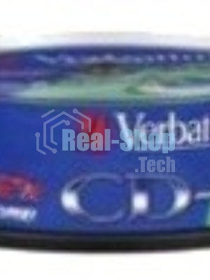 Диск CD-R Verbatim 700Mb 52x Cake Box (25шт) (43432)