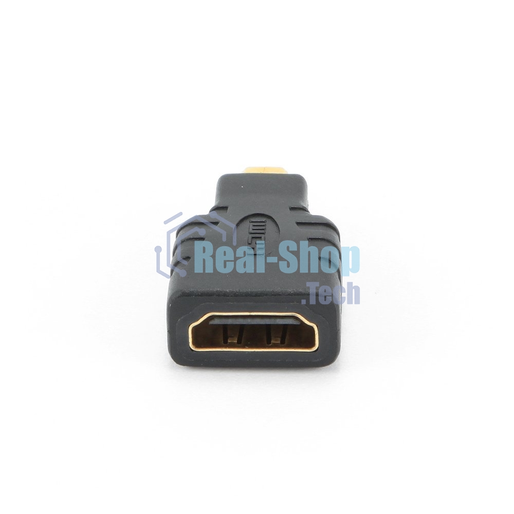Переходник Gembird Переходник HDMI-microHDMI 19F/19M, золотые разъемы, пакет