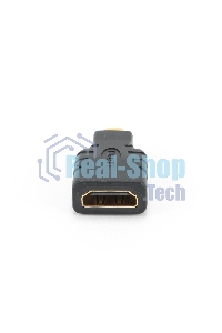 Переходник Gembird Переходник HDMI-microHDMI 19F/19M, золотые разъемы, пакет