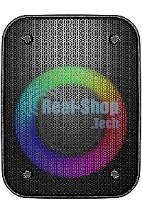 Портативная колонка Hyundai H-PS1005 черный 20 Вт 1.0 BT 10м 1800mAh