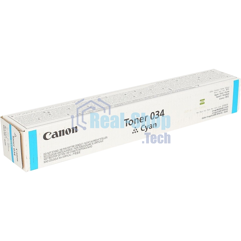 Картридж лазерный Canon 034 (9453B001) голубой (12000 стр.) для Canon iR C1225iF