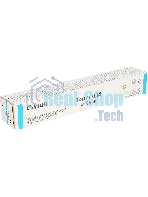 Картридж лазерный Canon 034 (9453B001) голубой (12000 стр.) для Canon iR C1225iF