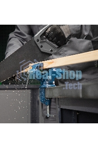 Тиски слесарные Сибртех, настольные, поворотные, ширина рабочих губок 50 мм, наковальня