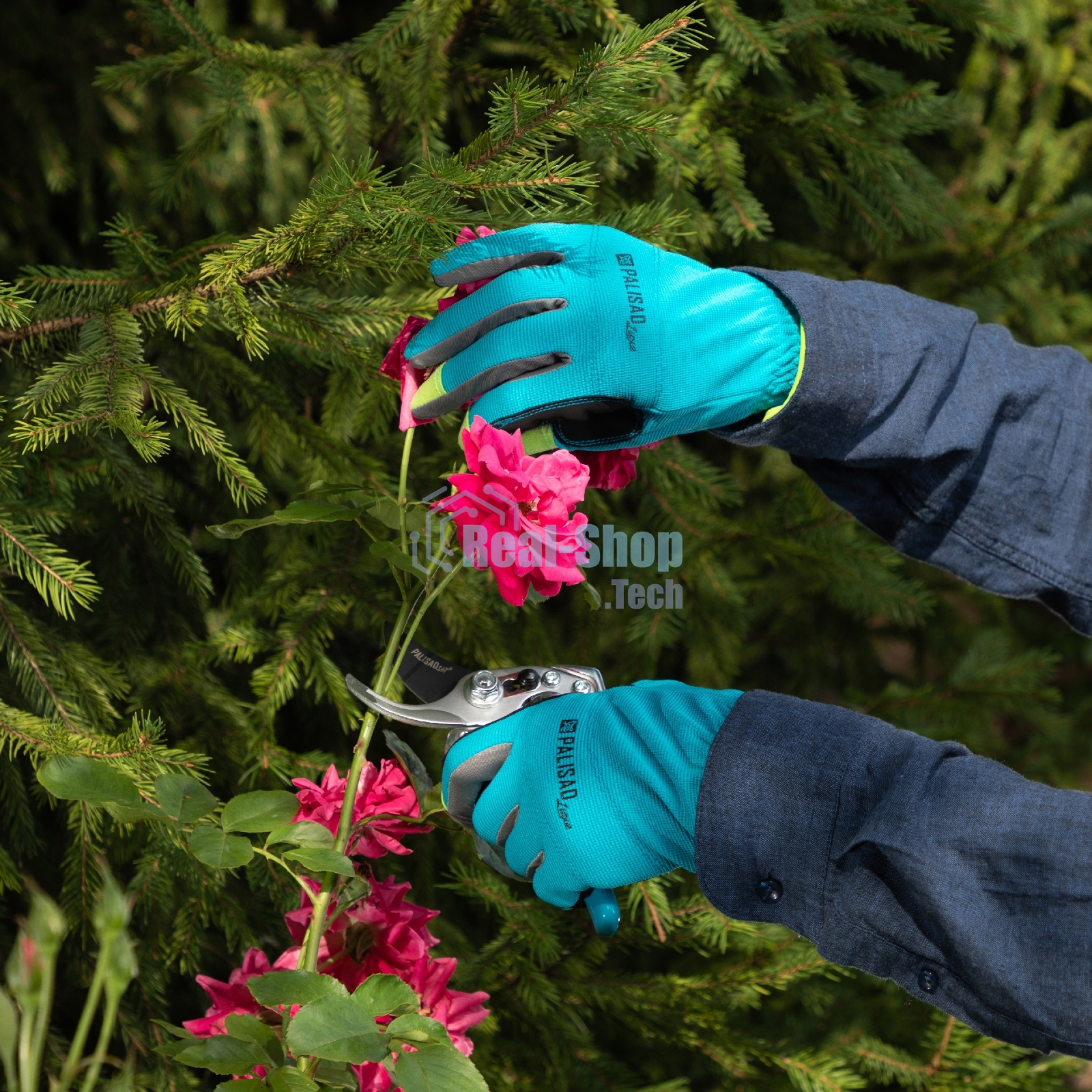 Перчатки садовые, универсальные, размер 8, Luxe Palisad