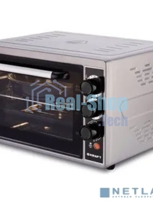 Мини-печь Kraft KF-MO3803KGR серый Мощность 1500(Вт),Объем 38(Л)