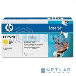 Картридж лазерный HP CE252A желтый для CLJ CM3530/CP3525 7000 стр.