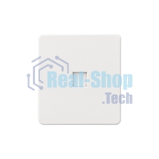 Розетка компьютерная Kranz ROUND RJ45 кат6 с/у перламутр