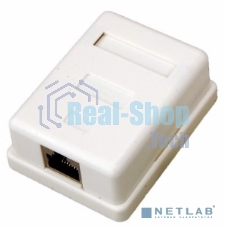 Розетка компьютерная внешняя Rexant 03-0122 1-порт RJ-45 (8P8C), FTP экранированная, категория 5e