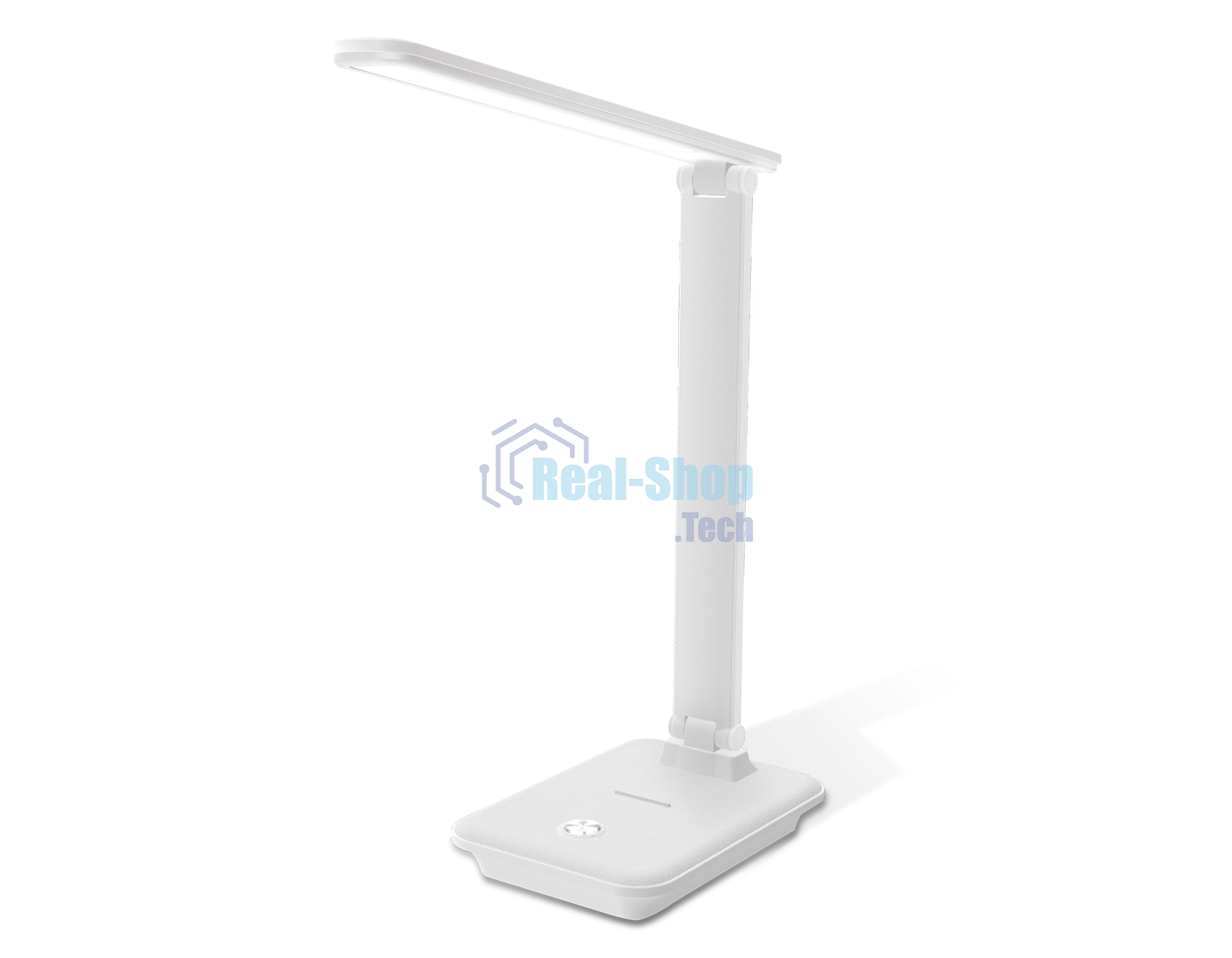 Светодиодная настольная лампа с диммером Ambrella light DE502 WH белый LED 3000-6400K 9W