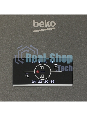 Холодильник Beko B3R0CNK332HG темно-серый двухкамерный 200/100л морозилка снизу, No Frost