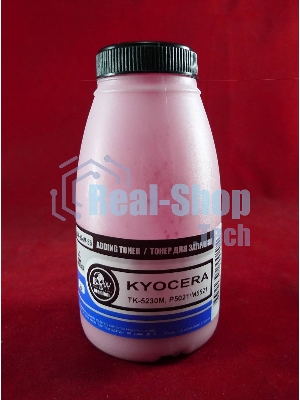 Тонер для Kyocera TK-5230M, P5021/M5521 Magenta (фл. 35г) 2.2K B&W Premium фас. Россия
