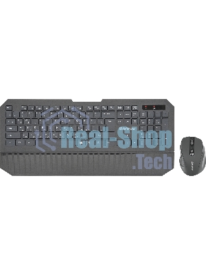 Комплект клавиатура+мышь Defender Berkeley C-925 беспроводной, USB, 1600 DPI, чёрный