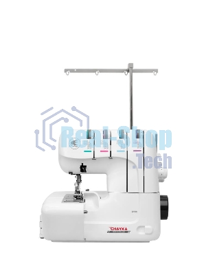 Оверлок ЧАЙКА NEW WAVE 007 2/3/4-х нит. оверлок, 12 видов швов, регул.давления лапки, дифференциал, мусоросборник