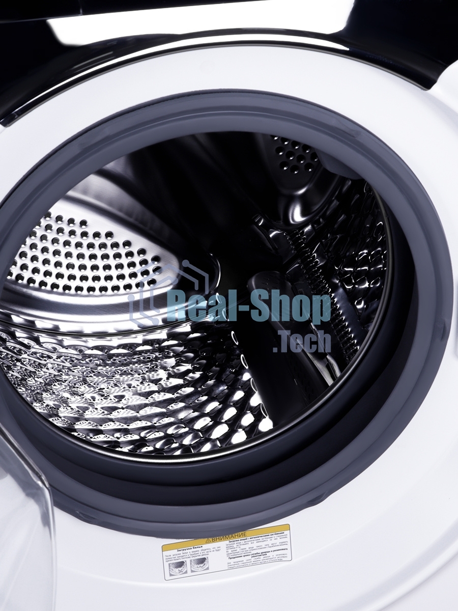 Стиральная машина Hyundai WFE8407 белый, загр. фронтальная макс.: 8 кг 1400 об/мин класс: А+++