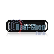 Флешка USB ADATA UV150 (AUV150-32G-RBK), 32Gb, USB 3.0, R/W 100/30, черный