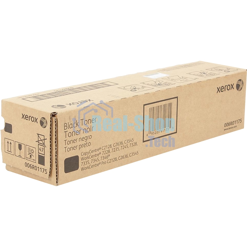 Картридж лазерный Xerox 006R01175 черный для WC7228/7235/7245/7328/7335/7345/C2128/2636/3545 (26K)