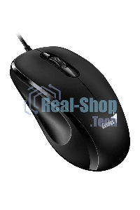 Мышь проводная Genius DX-101 черный, 1200 dpi, USB, кнопки - 3