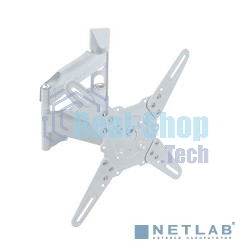 Кронштейн Kromax ATLANTIS-40 белый, Наклонно-поворотный, 22