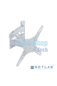 Кронштейн Kromax ATLANTIS-40 белый, Наклонно-поворотный, 22