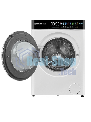 Стирально-сушильная машина Maunfeld MFWD1295WH05 белый, загрузка фронтальная 9 кг, 1200 об/мин., класс: В