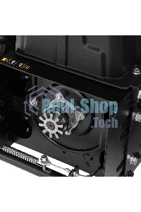 Гибридная снегоуборочная машина с функц. подметания Denzel SWB-800, 212 сс, руч. старт, 2 насадки