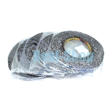 Скотч 3M двухсторонний для монтажа тачскринов, черный, ширина 5 мм, длина 55 м 5 шт. 112174